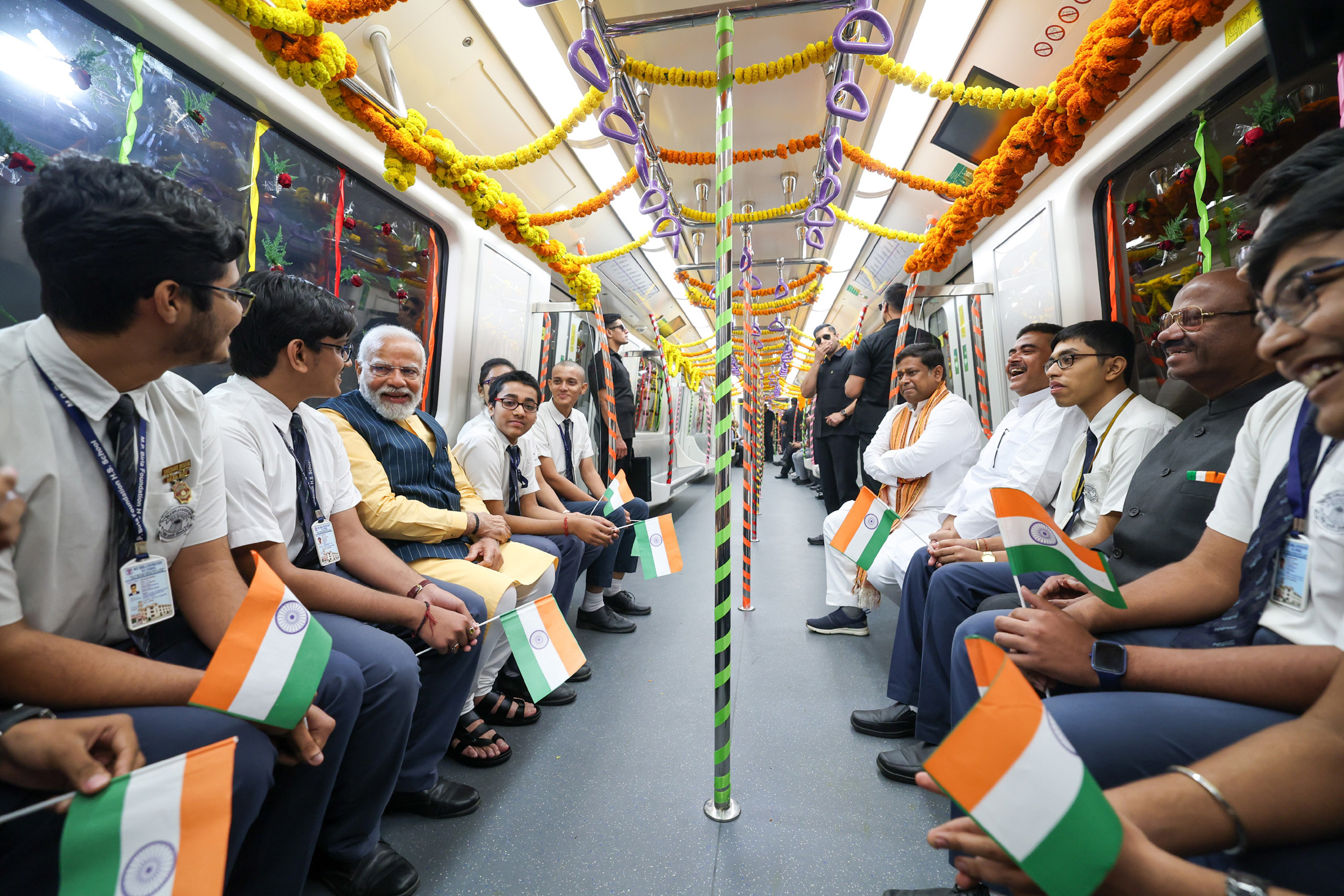 PM Modi inaugurates India's first Underwater Metro in Kolkata