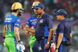 Virat Kohli Fined for IPL Code of Conduct Breach in Match against KKR