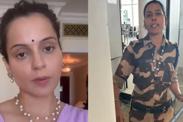 Newly Elected MP Kangana Ranaut Slapped by CISF Woman Constable at Chandigarh Airport