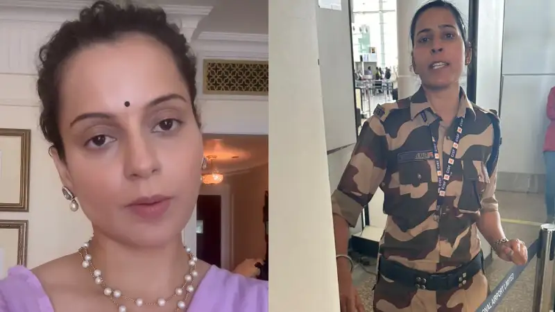 Newly Elected MP Kangana Ranaut Slapped by CISF Woman Constable at Chandigarh Airport