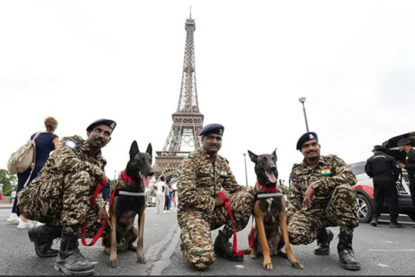 India’s Elite K-9 Squad Deployed for Security at Paris Olympics