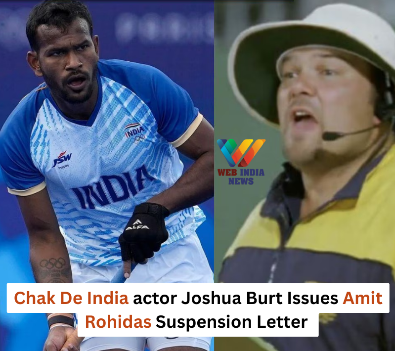 Chak De India actor Joshua Burt Issues Amit Rohidas Suspension Letter as FIH Technical Delegate at Paris Olympics 2024