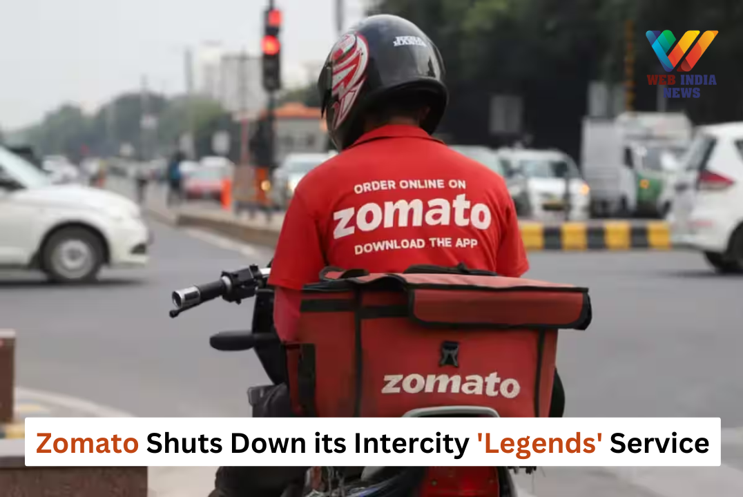 Zomato Shuts Down its Intercity 'Legends' Service