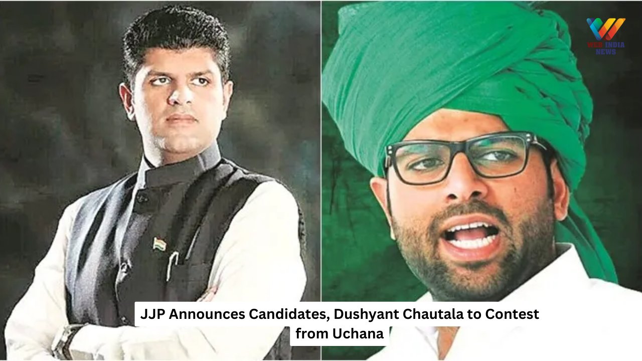 Haryana: JJP Announces Candidates, Dushyant Chautala to Contest from Uchana