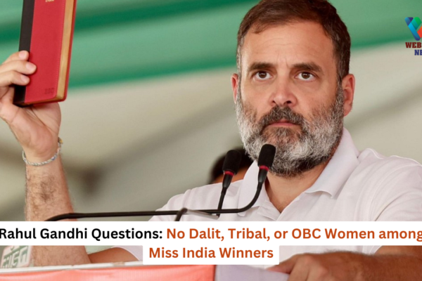 Rahul Gandhi Questions: No Dalit, Tribal, or OBC Women among Miss India Winners