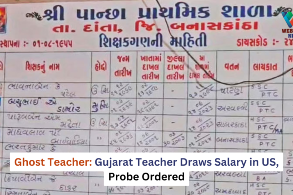 Ghost Teacher: Gujarat Teacher Draws Salary in US, Probe Ordered