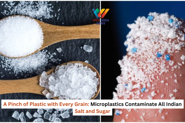 A Pinch of Plastic with Every Grain: Microplastics Contaminate All Indian Salt and Sugar