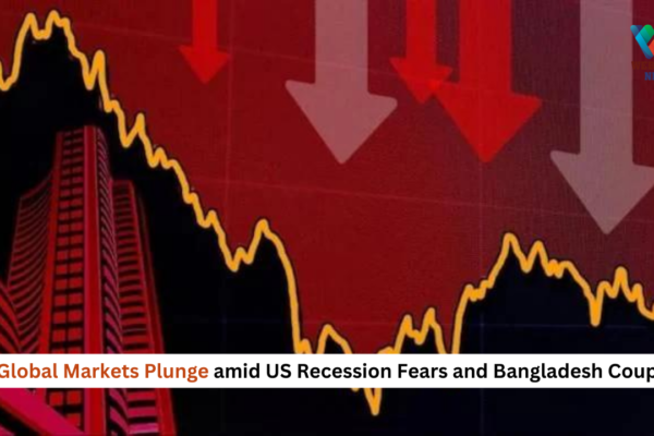 Global Markets Plunge amid US Recession Fears and Bangladesh Coup