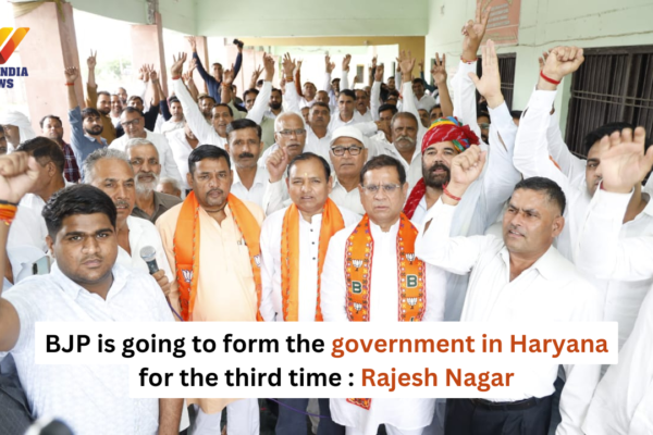 BJP is going to form the government in Haryana for the third time: Rajesh Nagar