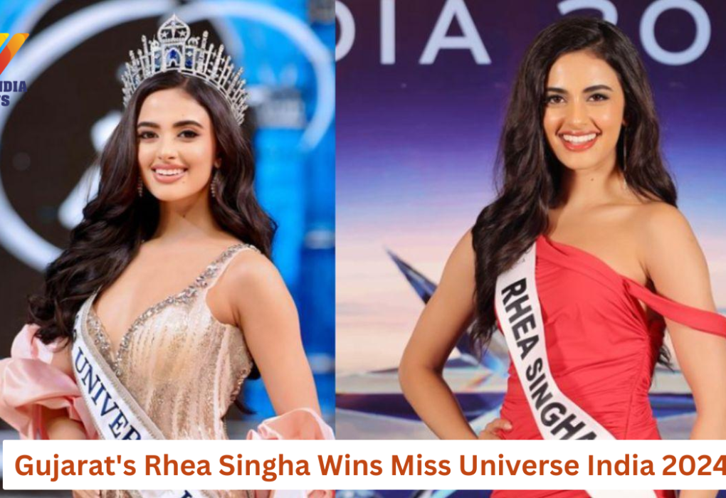 Gujarat's Rhea Singha Wins Miss Universe India 2024